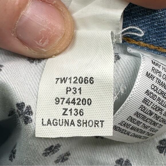 Lucky Brand Handcrafted Laguna Shorts - LIGHT WASH - Picture 4 of 5